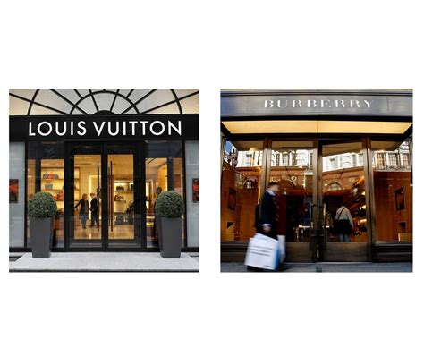 are burberry and louis vuitton the same|is Burberry a luxury brand.